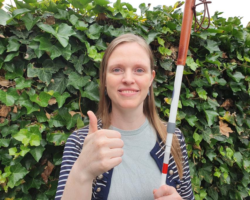 Foto van ambulant begeleider Evelyn