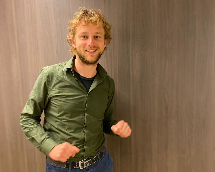 Foto van projectondersteuner Beleid & Kwaliteit Lars Lommers